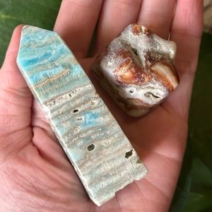 Aragonite Crystal Bundle